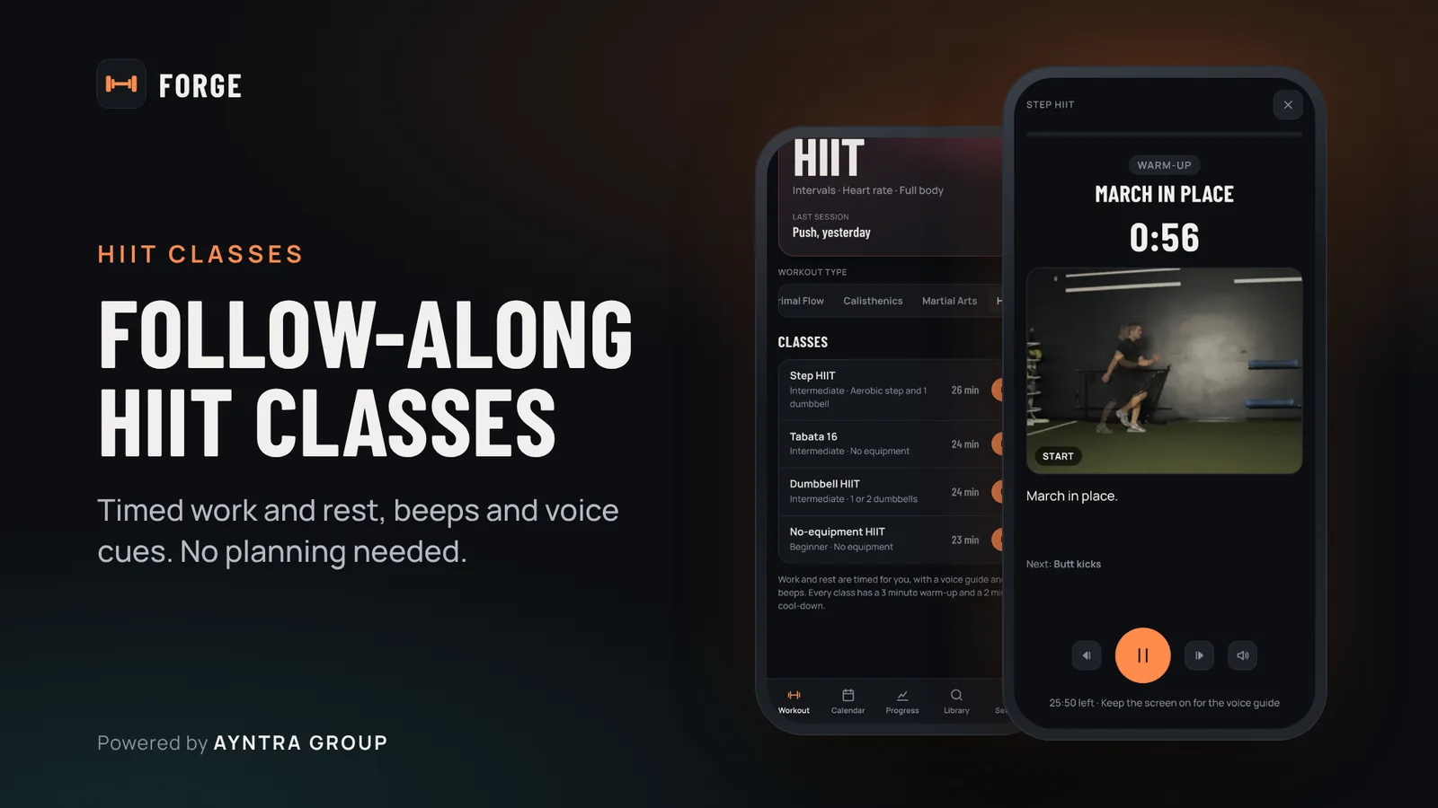 Forge: HIIT classes